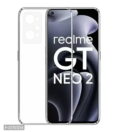 RichCell Soft Silicone|Perfect Fitting Hybrid Edge to Edge Side Protection Transparent Back Cover for Realme GT Neo 2-thumb2