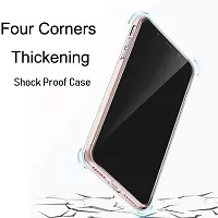 RichCell Soft Silicone|Perfect Fitting Hybrid Edge to Edge Side Protection Transparent Back Cover for Oppo Reno 4 Pro-thumb4