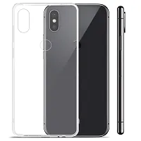 RichCell Soft Silicone|Perfect Fitting Hybrid Edge to Edge Side Protection Transparent Back Cover for Redmi Note 6 Pro-thumb2