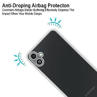 RichCell Soft Silicone|Perfect Fitting Hybrid Edge to Edge Side Protection Transparent Back Cover for Samsung F14 5G-thumb1