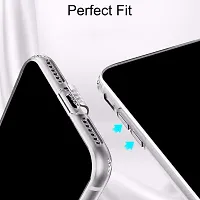 RichCell Soft Silicone|Perfect Fitting Hybrid Edge to Edge Side Protection Transparent Back Cover for Samsung M51-thumb3