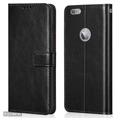 Rich Cell Shockproof Vintage Flip Back Cover For Asus Zenfon Max Pro M2 Black-thumb0