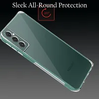 RichCell Soft Silicone|Perfect Fitting Hybrid Edge to Edge Side Protection Transparent Back Cover for Tecno POVA Neo-thumb2