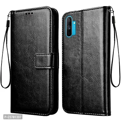 Rich Cell Shockproof Vintage Flip Back Cover For Asus Zenfon Max Pro M2 Black