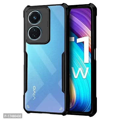 Rich Cell Shock Proof Eagle Back Cover for Vivo Y16 - Black-thumb0