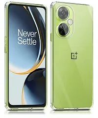 RichCell Soft Silicone|Perfect Fitting Hybrid Edge to Edge Side Protection Transparent Back Cover for OnePlus Nord Ce 3 Lite-thumb1