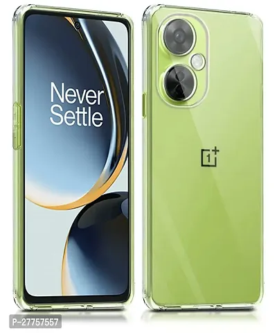 RichCell Soft Silicone|Perfect Fitting Hybrid Edge to Edge Side Protection Transparent Back Cover for OnePlus Nord Ce 3 Lite-thumb2