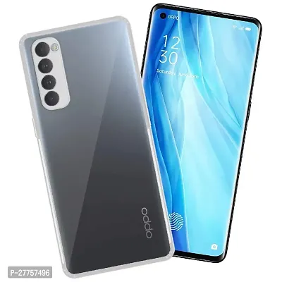 RichCell Soft Silicone|Perfect Fitting Hybrid Edge to Edge Side Protection Transparent Back Cover for Oppo Reno 4 Pro-thumb3