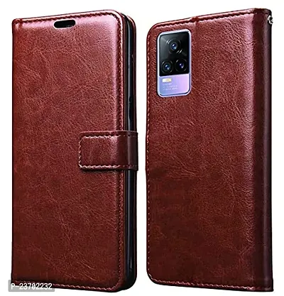 Rich Cell Shockproof Vintage Flip Back Cover For Asus Zenfon Max Pro M2 Black-thumb0