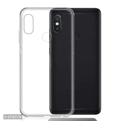 RichCell Soft Silicone|Perfect Fitting Hybrid Edge to Edge Side Protection Transparent Back Cover for Redmi Note 5 Pro-thumb0