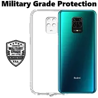 RichCell Soft Silicone|Perfect Fitting Hybrid Edge to Edge Side Protection Transparent Back Cover for Redmi Note 9 Pro-thumb3