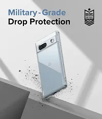 RichCell Soft Silicone|Perfect Fitting Hybrid Edge to Edge Side Protection Transparent Back Cover for Pixel 7A-thumb2