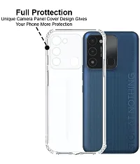 RichCell Soft Silicone|Perfect Fitting Hybrid Edge to Edge Side Protection Transparent Back Cover for Tecno Spark 6 Go 2022-thumb2