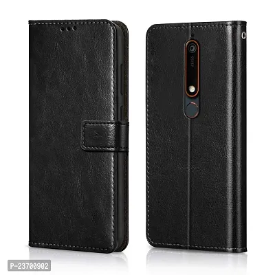 Rich Cell Shockproof Vintage Flip Back Cover For Asus Zenfon Max Pro M2 Black