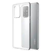 RichCell Soft Silicone|Perfect Fitting Hybrid Edge to Edge Side Protection Transparent Back Cover for Oppo F19 Pro Plus-thumb2