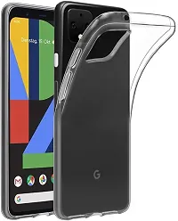 RichCell Ultra-Hybrid Crystal Clear| Shockproof Design | Camera Protection Bump | Soft Clear Back | Bumper Case Cover for Google Pixel 4 - Transparent-thumb1