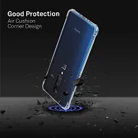 RichCell Soft Silicone|Perfect Fitting Hybrid Edge to Edge Side Protection Transparent Back Cover for OnePlus 7 Pro-thumb2