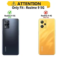 RichCell Soft Silicone|Perfect Fitting Hybrid Edge to Edge Side Protection Transparent Back Cover for Realme 9 5G-thumb1