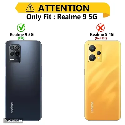 RichCell Soft Silicone|Perfect Fitting Hybrid Edge to Edge Side Protection Transparent Back Cover for Realme 9 5G-thumb2