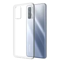 RichCell Soft Silicone|Perfect Fitting Hybrid Edge to Edge Side Protection Transparent Back Cover for Realme X7-thumb2