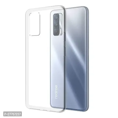 RichCell Soft Silicone|Perfect Fitting Hybrid Edge to Edge Side Protection Transparent Back Cover for Realme X7-thumb3