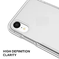RichCell Soft Silicone|Perfect Fitting Hybrid Edge to Edge Side Protection Transparent Back Cover for iPhone XR-thumb1