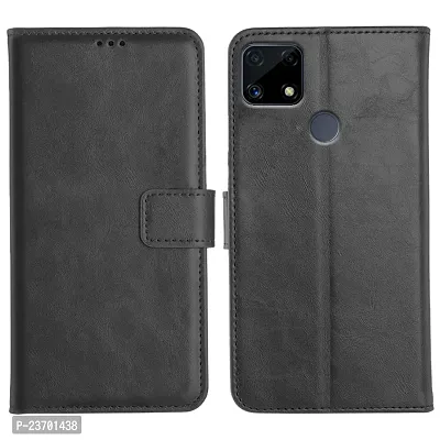 Rich Cell Shockproof Vintage Flip Back Cover For Asus Zenfon Max Pro M2 Black-thumb0