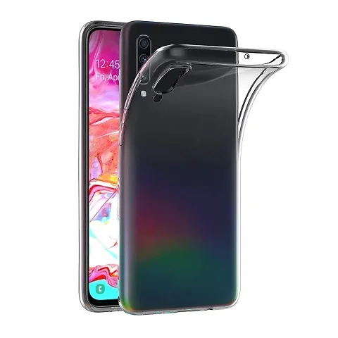 OO LALA JI Crystal Clear for Samsung A70/A70s Back Cover Transparent