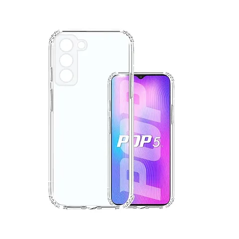 OO LALA JI - Transparent Cover for Tecno Pop 5 Pro