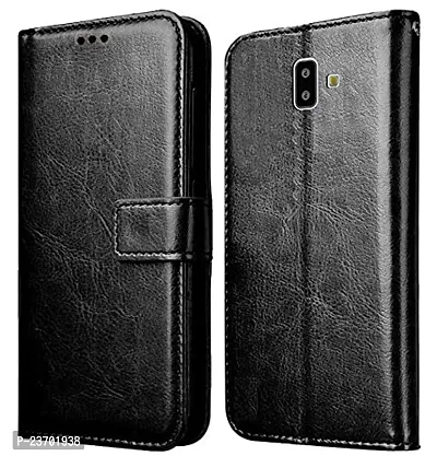 Rich Cell Shockproof Vintage Flip Back Cover For Asus Zenfon Max Pro M2 Black