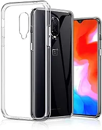 RichCell Soft Silicone|Perfect Fitting Hybrid Edge to Edge Side Protection Transparent Back Cover for OnePlus 7-thumb1