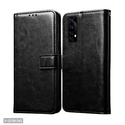 Rich Cell Shockproof Vintage Flip Back Cover For Asus Zenfon Max Pro M2 Black