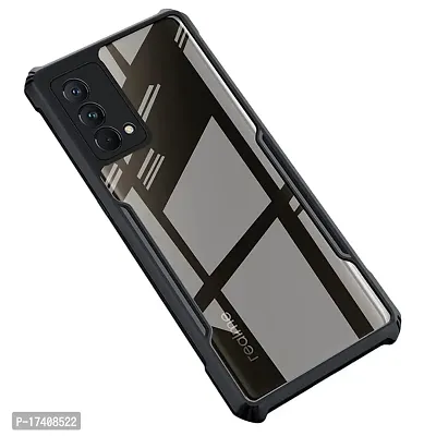 Rich Cell Shockproof Crystal Clear Eagle Back Cover With 360 Protection for Realme GT Master - Black