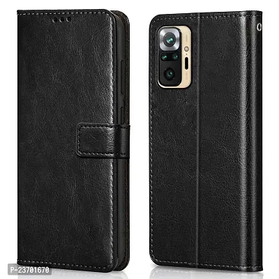 Rich Cell Shockproof Vintage Flip Back Cover For Asus Zenfon Max Pro M2 Black