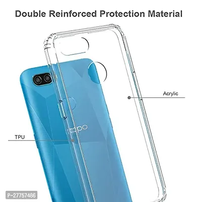 RichCell Soft Silicone|Perfect Fitting Hybrid Edge to Edge Side Protection Transparent Back Cover for Oppo F9 Pro-thumb4