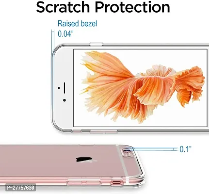 RichCell Soft Silicone|Perfect Fitting Hybrid Edge to Edge Side Protection Transparent Back Cover for iPhone 6-thumb3