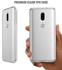 RichCell Soft Silicone|Perfect Fitting Hybrid Edge to Edge Side Protection Transparent Back Cover for OnePlus 6T-thumb3