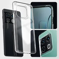 RichCell Soft Silicone|Perfect Fitting Hybrid Edge to Edge Side Protection Transparent Back Cover for OnePlus 10 Pro-thumb2