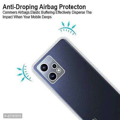 RichCell Soft Silicone|Perfect Fitting Hybrid Edge to Edge Side Protection Transparent Back Cover for Realme Narzo 50 Pro 5G-thumb2