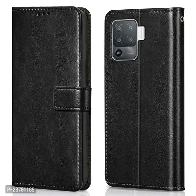 Rich Cell Shockproof Vintage Flip Back Cover For Asus Zenfon Max Pro M2 Black-thumb0