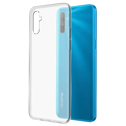 OO LALA JI Crystal Clear for Realme C3 Back Cover Transparent