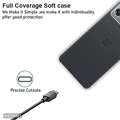 RichCell Soft Silicone|Perfect Fitting Hybrid Edge to Edge Side Protection Transparent Back Cover for OnePlus Nord CE 2 Lite-thumb3