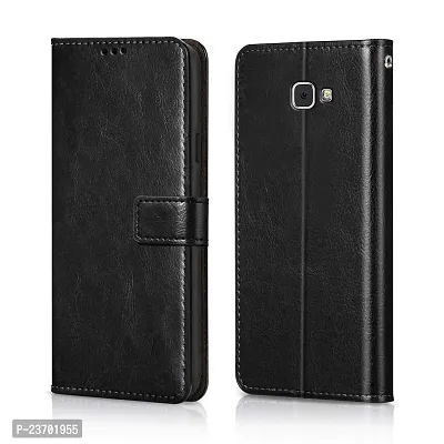 Rich Cell Shockproof Vintage Flip Back Cover For Asus Zenfon Max Pro M2 Black-thumb0