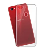 RichCell Soft Silicone|Perfect Fitting Hybrid Edge to Edge Side Protection Transparent Back Cover for Oppo F7-thumb2