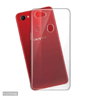 RichCell Soft Silicone|Perfect Fitting Hybrid Edge to Edge Side Protection Transparent Back Cover for Oppo F7-thumb3