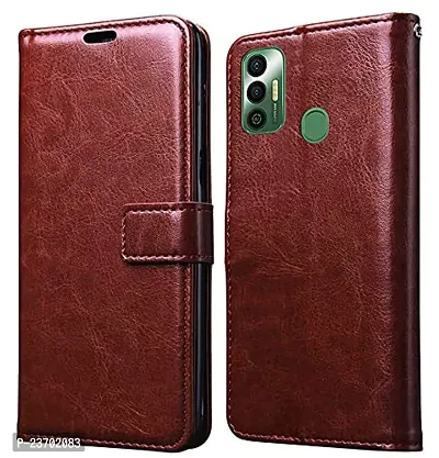 Rich Cell Shockproof Vintage Flip Back Cover For Asus Zenfon Max Pro M2 Black-thumb0