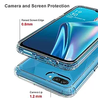 RichCell Soft Silicone|Perfect Fitting Hybrid Edge to Edge Side Protection Transparent Back Cover for Oppo F9 Pro-thumb2