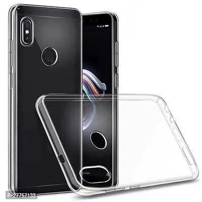 RichCell Soft Silicone|Perfect Fitting Hybrid Edge to Edge Side Protection Transparent Back Cover for Redmi Note 6 Pro-thumb2