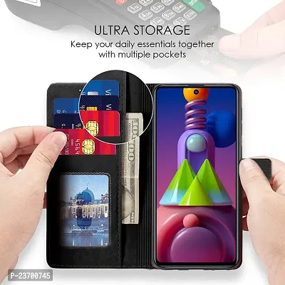 Rich Cell Shockproof Vintage Flip Back Cover For Asus Zenfon Max Pro M2 Black-thumb2