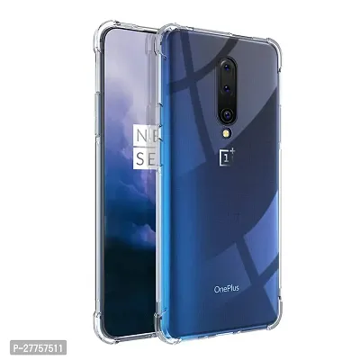 RichCell Soft Silicone|Perfect Fitting Hybrid Edge to Edge Side Protection Transparent Back Cover for OnePlus 7 Pro-thumb4